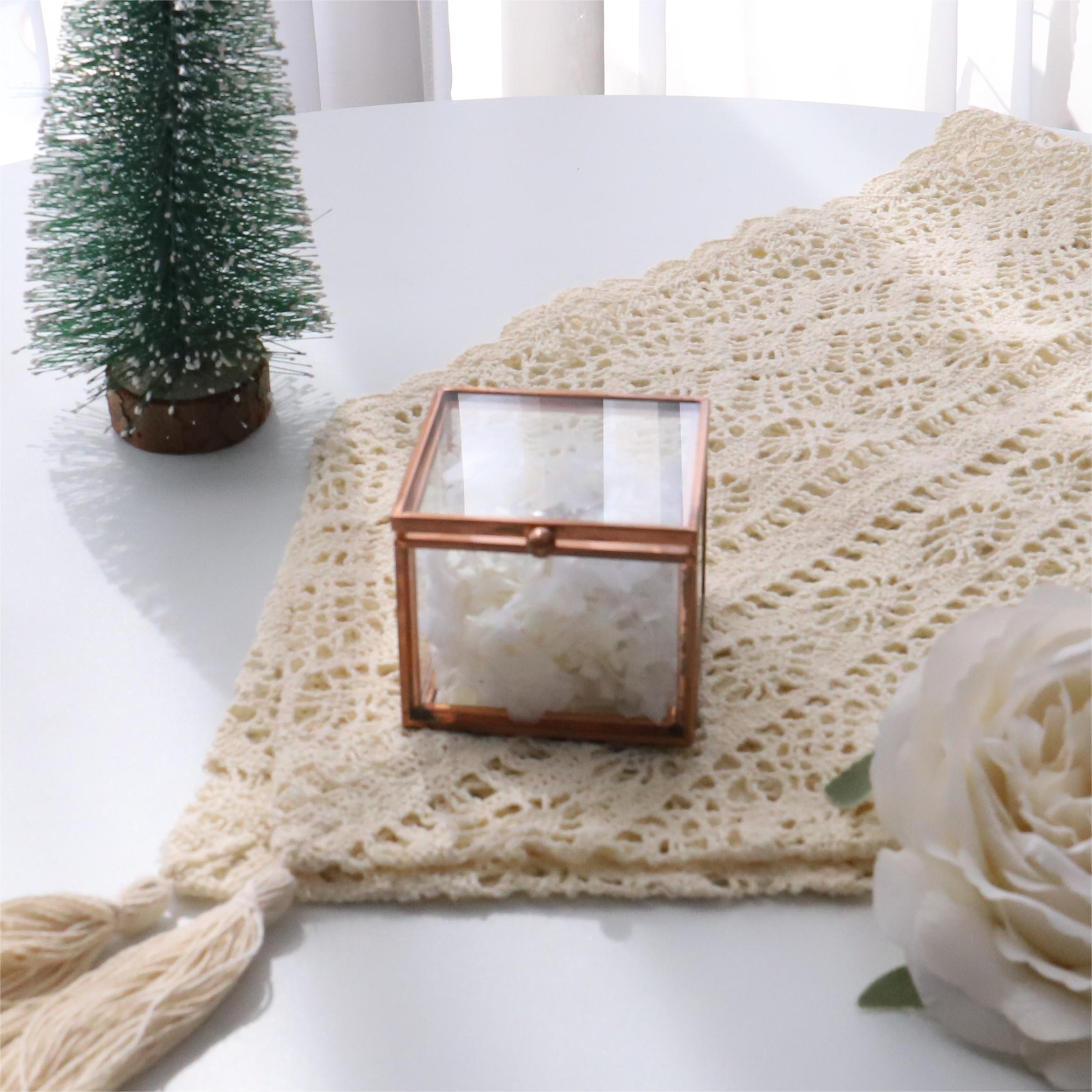 glass proposing ring box